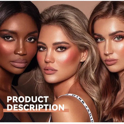 MLSMILE Highlight Contour 3-pack For 3D Makeup Brightening Skin Tone