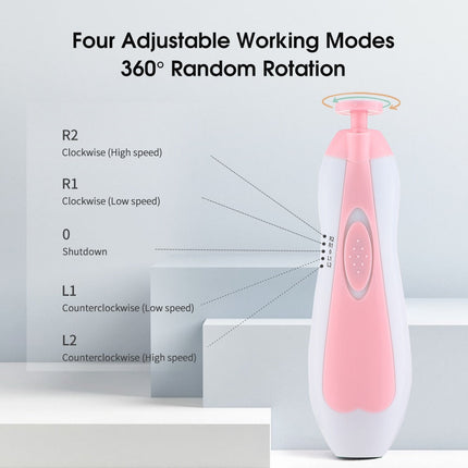 Electric Baby Nail Trimmer Kids Scissors Infant Nail Care