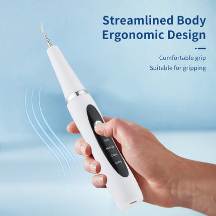 Ultrasonic Teeth Cleaner Electric Dental Plaque Remover Rechargeable