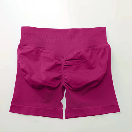 NCLAGEN Seamless Shorts 4.5" Gym Shorts Woman Scrunch Butt Fitness