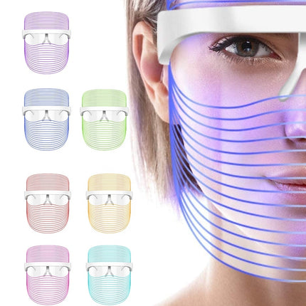 7 Colors LED Light Therapy Facial Mask Photon Anti-Aging Anti Wrinkle