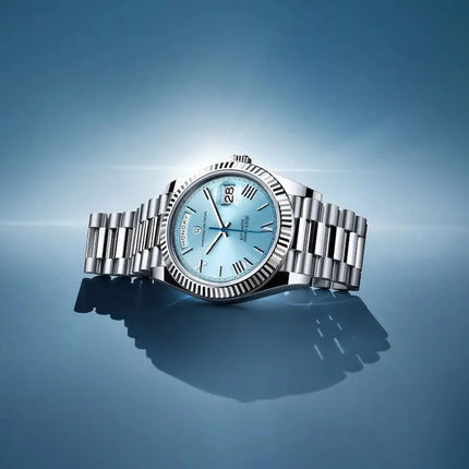 New Week Calendar Type watch for men Sapphire mirror 10ATM Automatic