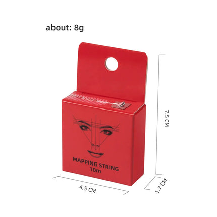 10m for Mapping Eyebrow Marker Thread Tattoo Brows Point 1 Box MAPPING