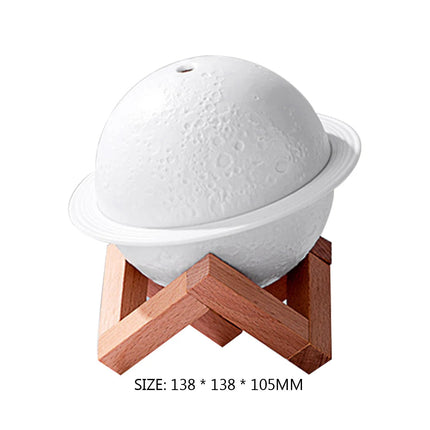 Essential Oil Diffusers with LED Light 3D Moon Air Humidifier