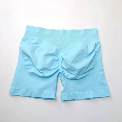 NCLAGEN Seamless Shorts 4.5" Gym Shorts Woman Scrunch Butt Fitness