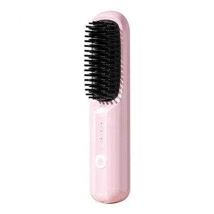 Cordless Straightener Straight Hair Brush Women's Thermal Ion