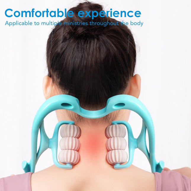 Plastic Pressure Point Therapy Neck Relieve Hand Roller