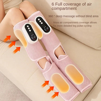 Electric Leg Massager with Air Compression Kneading for Improved