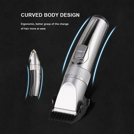 Professional Barber Hair Clipper Electric Shave Razor Finish Cutting