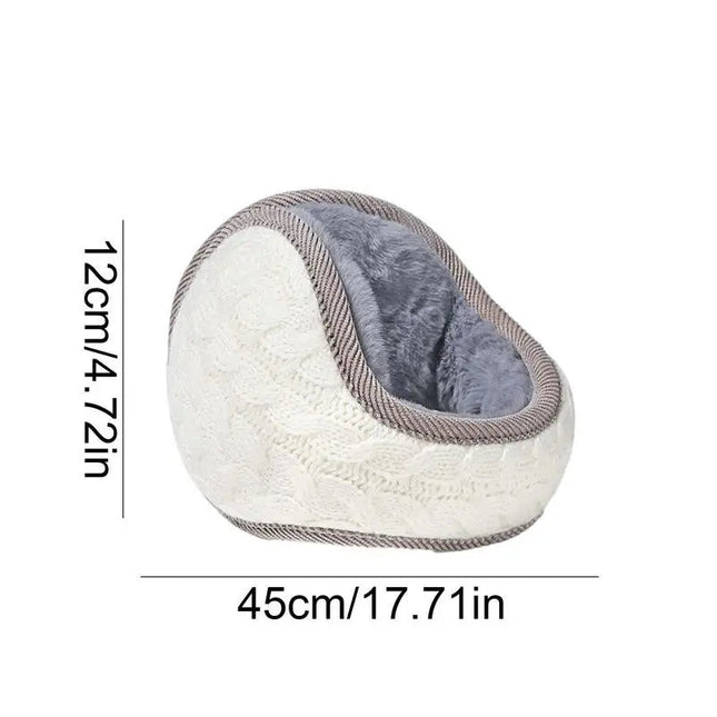 Foldable Ear Muffs Plush Earmuffs For Cold Weather Portable Soft Ear