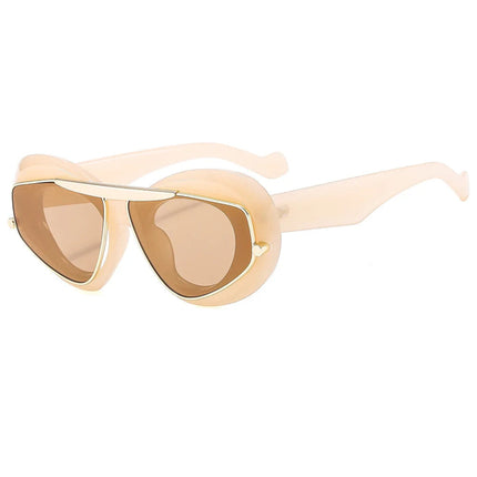 NEW Punk Oval Sunglasses