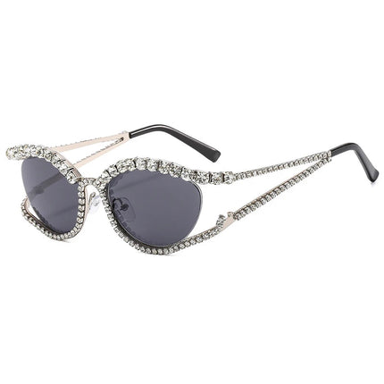 Designer Rhinestone Sunglasses