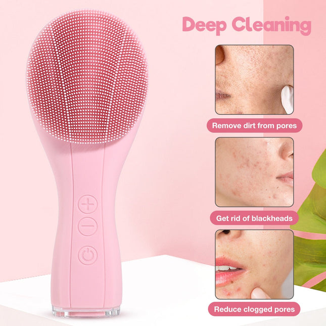 Silicone Facial Cleansing Brush Lifting Face Massager