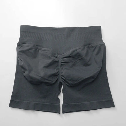 NCLAGEN Seamless Shorts 4.5" Gym Shorts Woman Scrunch Butt Fitness