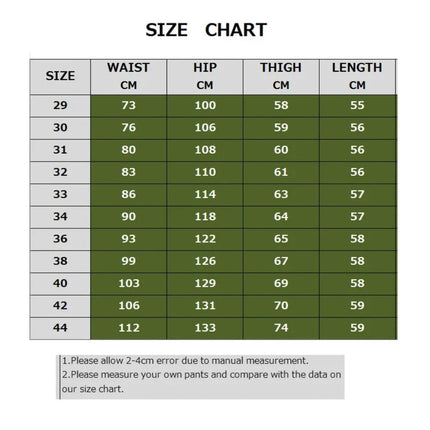 Mens Casual Cargo Shorts with Side Pockets