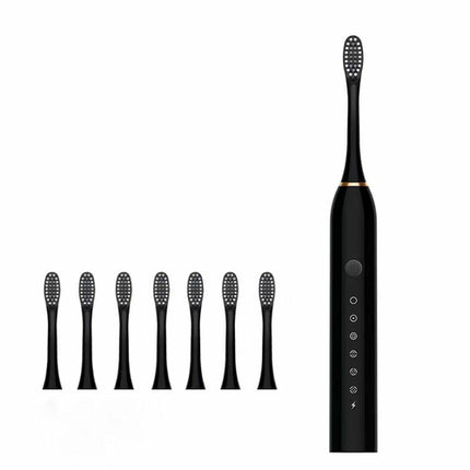 Ultrasonic Electric Toothbrush Rechargeable USB for Adults 6 Modes
