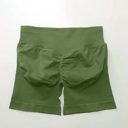 NCLAGEN Seamless Shorts 4.5" Gym Shorts Woman Scrunch Butt Fitness