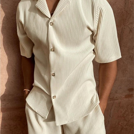 Spring/Summer stretch casual men beach shorts set