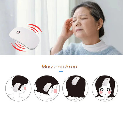 Silicond Electric Head Massage Portable Antistatic Comb Vibrating