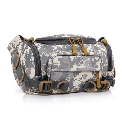 1000D Waterproof Oxford Men's Belt Fanny Pack Shoulder Messenger Bag