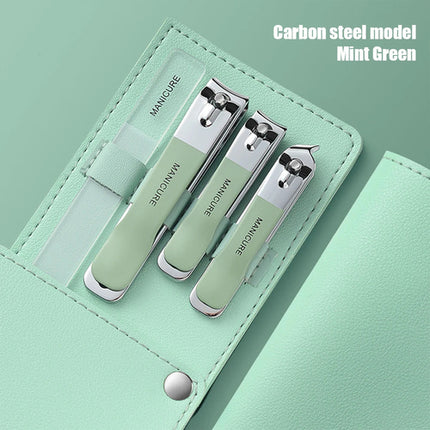 4PCS/Set Portable Stainless Steel Nail Clipper Set Professional Nail
