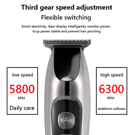 Barber Shop Hair Clipper Professional Hair Trimmer For Men Beard