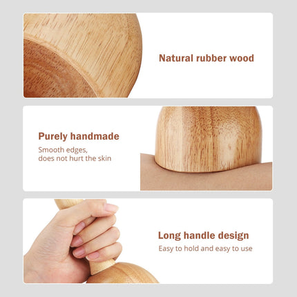 1pc Wooden Massage Cup Wood Therapy Massage Tools hand massager