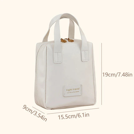 Portable Large Capacity Shell Cosmetic Bag Waterproof Makeup Storage