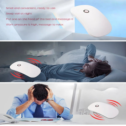 Silicond Electric Head Massage Portable Antistatic Comb Vibrating