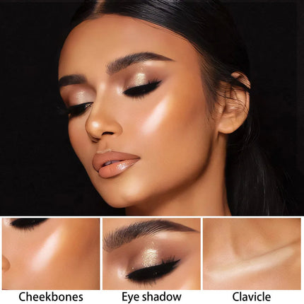 Highlighting&Bronzer Stick Face Brightening Blusher Rouge Concealer