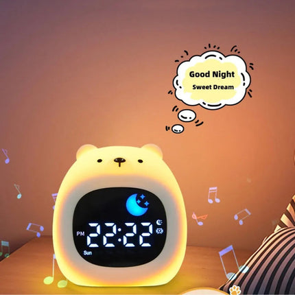 Alarm Clock for Teenager Puppy-Shape Toddler Sleep Training Clock Cute