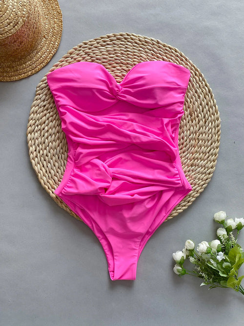 Tia Hollow Out One Piece Swimsuit