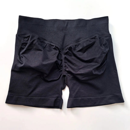 NCLAGEN Seamless Shorts 4.5" Gym Shorts Woman Scrunch Butt Fitness