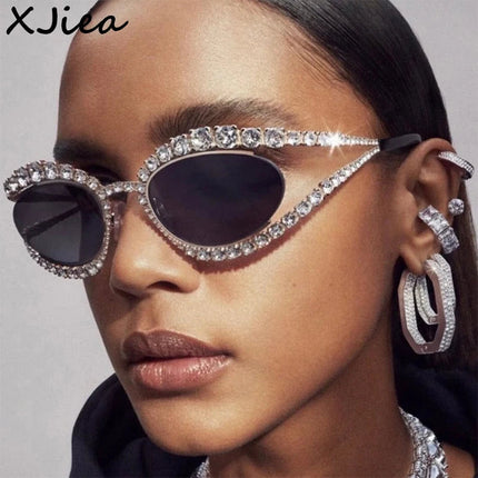 Designer Rhinestone Sunglasses