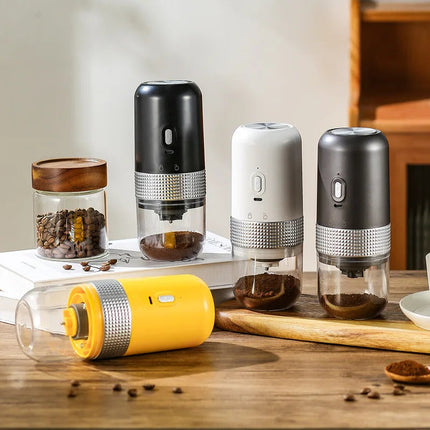 Electric Coffee Grinder USB Wireless Professional Ceramic Grinding