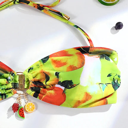 Tropical gems two piece swimsuit