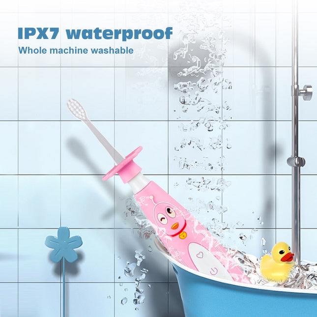 Children's Sonic Electric Toothbrush Waterproof Remove Tartar Prevent