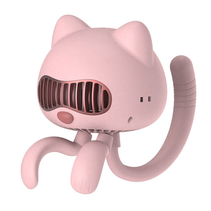Electric Mini Portable Fan Rechargeable Turbo Desktop Neck Hand