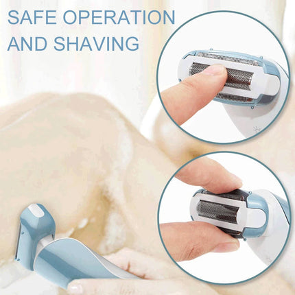 Electric Razor for Women Shaver Bikini Trimmer Body Hair Removal for