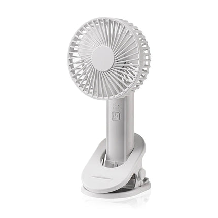 Portable Mini Hand Clip Fan USB Charging Quiet Desktop Electric Fan