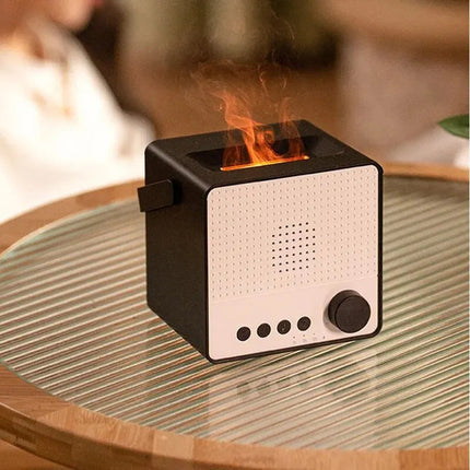 Creative Simulation of Colorful Flame Diffuser Wireless Smart