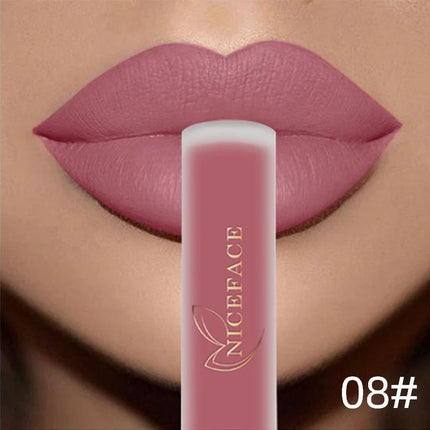 NICEFACE Matte Liquid Lipstick Waterproof Long Lasting Lip Gloss Tint