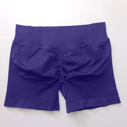 NCLAGEN Seamless Shorts 4.5" Gym Shorts Woman Scrunch Butt Fitness