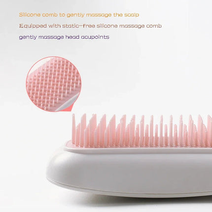 Silicond Electric Head Massage Portable Antistatic Comb Vibrating