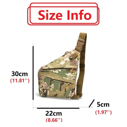 Chest Bags Camouflage Tactical Bag Single Shoulder Bags for Men
