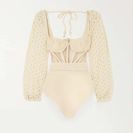 Daisy one piece swimsuit Resort wear