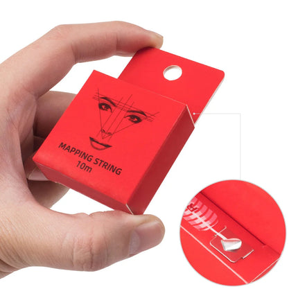 10m for Mapping Eyebrow Marker Thread Tattoo Brows Point 1 Box MAPPING