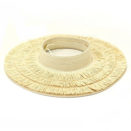 Designer empty top visor hat for woman