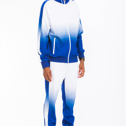 Ombre Hooded Suit