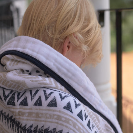 Pyramid Cotton Muslin Newcastle Blanket